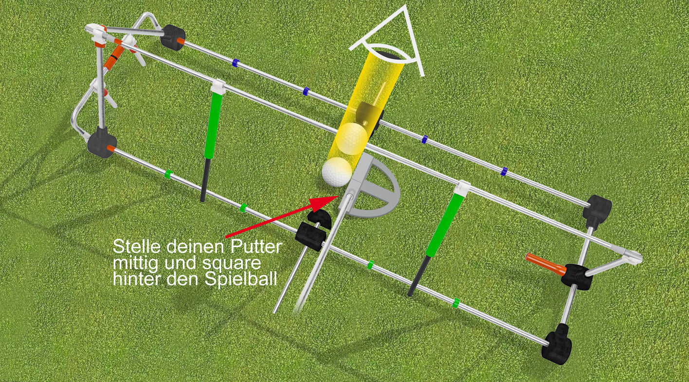 Das einstellbare Puttlinien-Tor