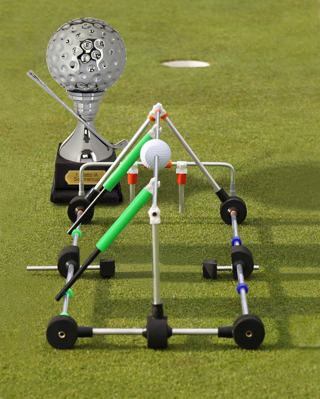 „Golf-Putting-Training mit dem BirdiePod Classic bringt den Erfolg.“