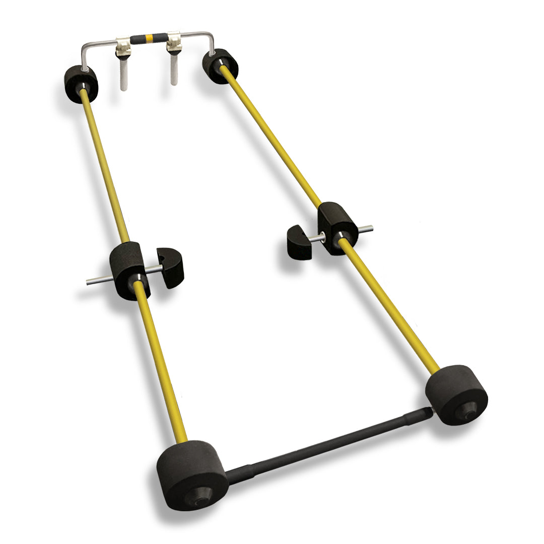 „Kompaktes Golf-Trainingsgerät BirdiePod Jet für effektives Putting-Training.“