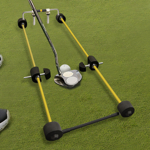 „BirdiePod Jet Trainingsgerät für Golfer zur Verbesserung von Puttlinie, Kontrolle und Präzision.“